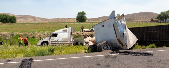 How to Preserve Evidence After a Truck Accident in Montana